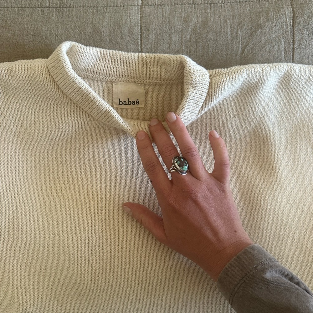 Babaa Crewneck short sleeve knit